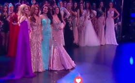 The top 5/ Photo via Miss Grand International Facebook Live (screenshot)