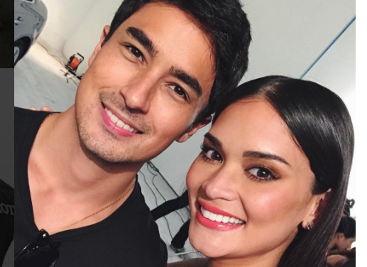 Marlon Stockinger and Pia Wurtzbach