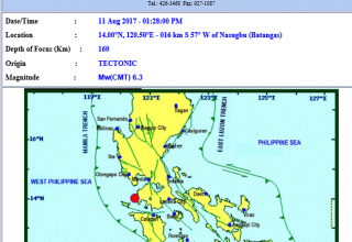 Batangas Earthquake