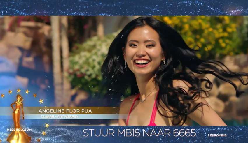 Angel Pua, Miss Belgium 2018