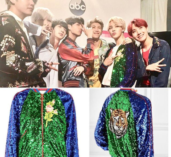 BTS, GUCCI JACKET