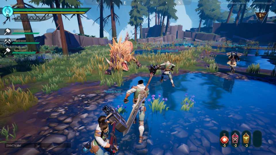 Dauntless combat