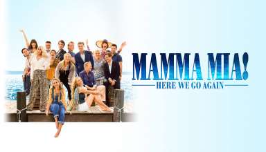 Official Mamma Mia 2 move poster with cast