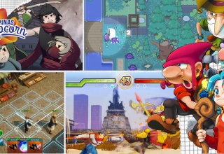In-game screenshots and posters of Pinoy-made indie games.