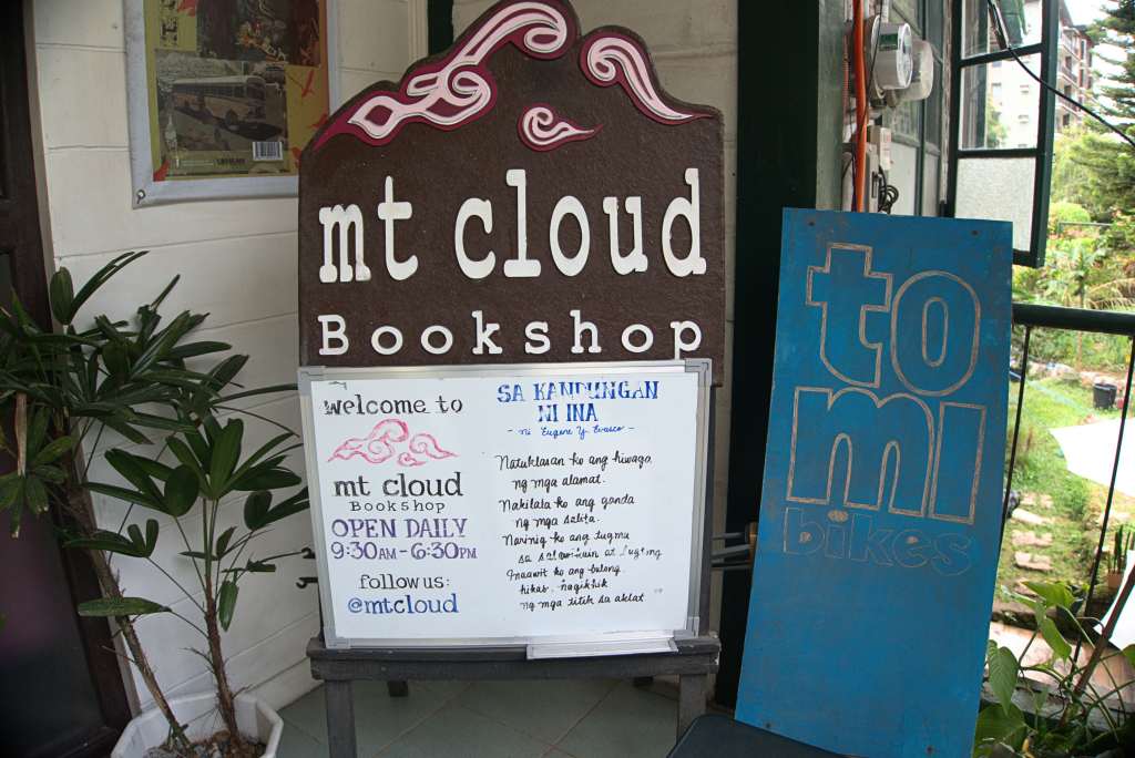 Entrance of Mt.Cloud Bookshop. Photo by Eunice Duerme