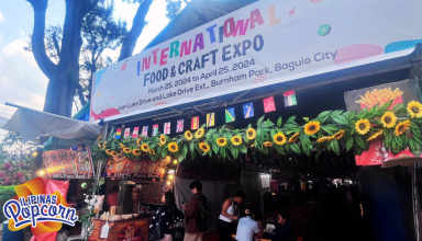 Entrance to a food expo